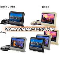 2017 Best price touch screen 7 inch clip on headrest dvd monitor